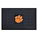 FANMATS - 11353 NCAA Clemson University Tigers Vinyl Medallion Door Mat , Black , 19