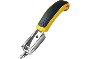 ZHUOHAI Staple Remover, Staple Puller Tool, Upholstery and Construction Heavy Duty Staple Remover, Strength Staple Puller Removing All Kinds of Staples(Yellow)