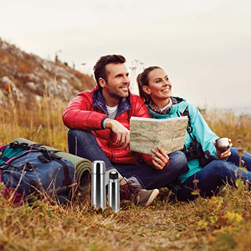 Oramics® Thermosflasche 750ml â BPA-freie Edelstahl Thermoskanne â Auslaufsichere Isolierflasche für HeiÃ- & Kaltgetränke â Thermoflasche mit Becher â Rostfrei & langlebig – Bild 6