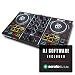 Numark Party Mix | Beginners DJ Controller for Serato DJ Intro With 2 Channels, Built In Audio Interface With Headphone Output, Pad Performance Controls, Crossfader, Jogwheels and Light Display
