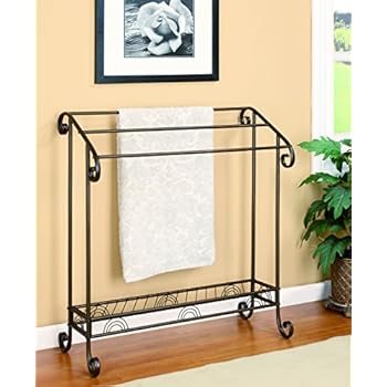 Coaster Home Furnishings 3-Tier Towel Rack Dark Bronze