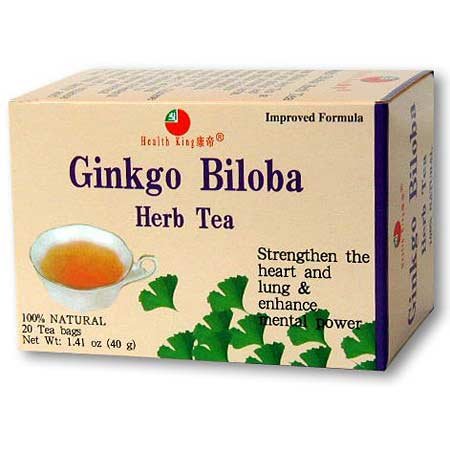 Ginkgo Biloba Herb Tea - 20 tea bags