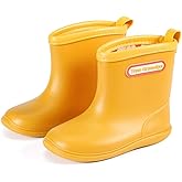 Gets Kids Rain Boots for Toddler Boys Girls, Waterproof Rubber Boots Lightweight kids Rainboots for Beach Outdoor Playing