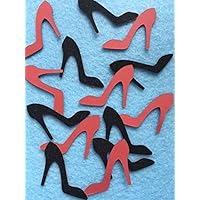 Bachelorette Party Double Sided Glitter Confetti, High Heels Confetti 100 Pieces