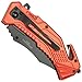 LED Flashlight Tactical Rescue Pocket Knife Firefighter