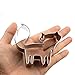 GXHUANG Cute Fox Cookie Cutter - Stainless Steel,for Holiday Anniversary Birthday Party