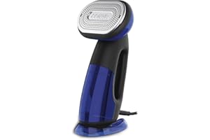 Conair GS108C Extreme Steam Handheld & Iron 2-in-1 with Turbo (Steam or Press) Blue, 1875W Advanced Steamer for Clothes, Clot