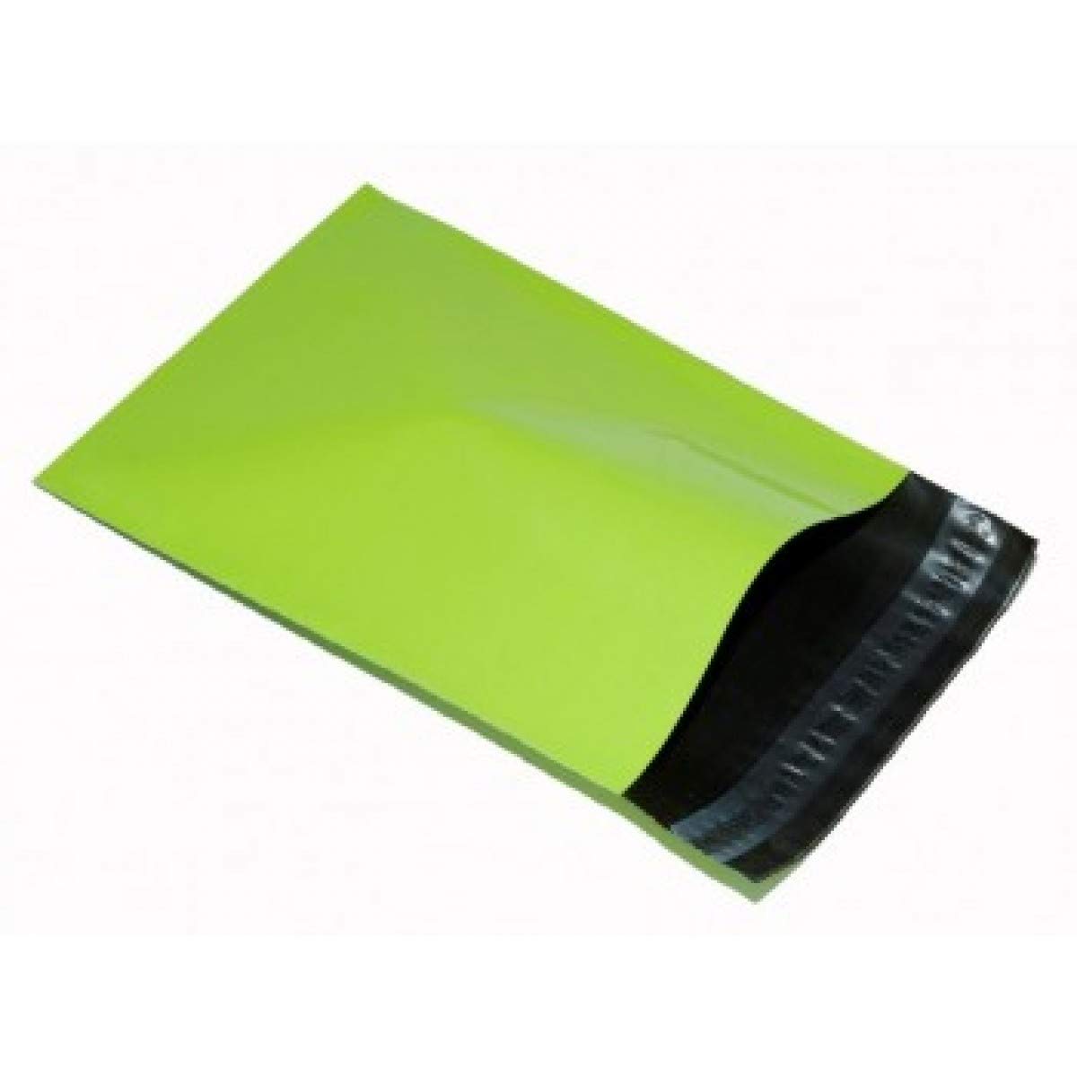 REALPACK® 100 x Neon Green Plastic Poly Mailing Bags Envelopes Size 10" x 14" 250mm x 350mm