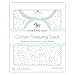 Amazing Baby Cotton Sleeping Sack, Wearable Blanket with 2-way Zipper, Sterling Confetti, Large (12-18 mo)