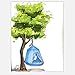 TopEva Tree &Ceiling Hanging Tree & Ceiling Hammock Tent Kids Sky Castle Paradise with Led Decoration Lights Waterproof, Blue