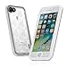 iPhone 7 Waterproof Case, Easylife Crystal Extreme Durable Snowproof Shockproof Dirtproof Case with Diamond Back Shell Design Cover for iPhone 7-(White&Crystal)