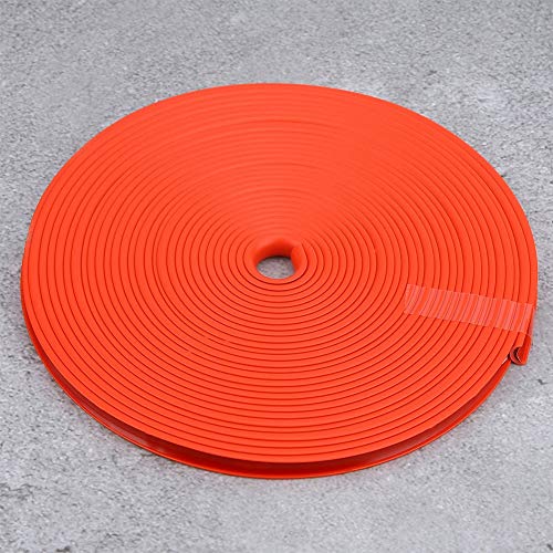 Suuonee Car Wheel Rims Protector, 8M / Roll Car Wheel Hub Edge Protector Tire Guard Strip Sticker Universal(Red)