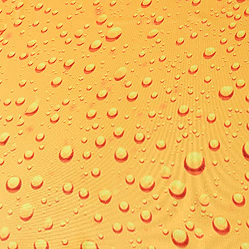 RAISEVERN Unisex Casual 3D - Bier - Muster gedruckt Short T-Shirts Top Tees Gelb