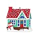 Hallmark Keepsake Mini Christmas Ornament 2018 Year Dated, Holiday House Miniature with Light, 1.25