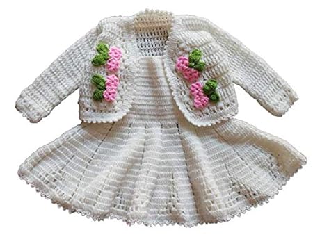 baby frock with shrug