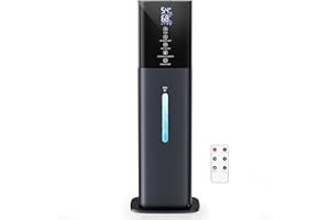 Humidifiers Large Room Bedroom with 7 Colors Light, 2.1Gal(8L) 3 Speed Quiet Ultrasonic Cool Mist Humidifier with 360° Nozzle