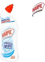 Harpic Toilet Bleach Gel Original Scent Pack 3 x 750 ml Kills 99.9% Bacteria view 2
