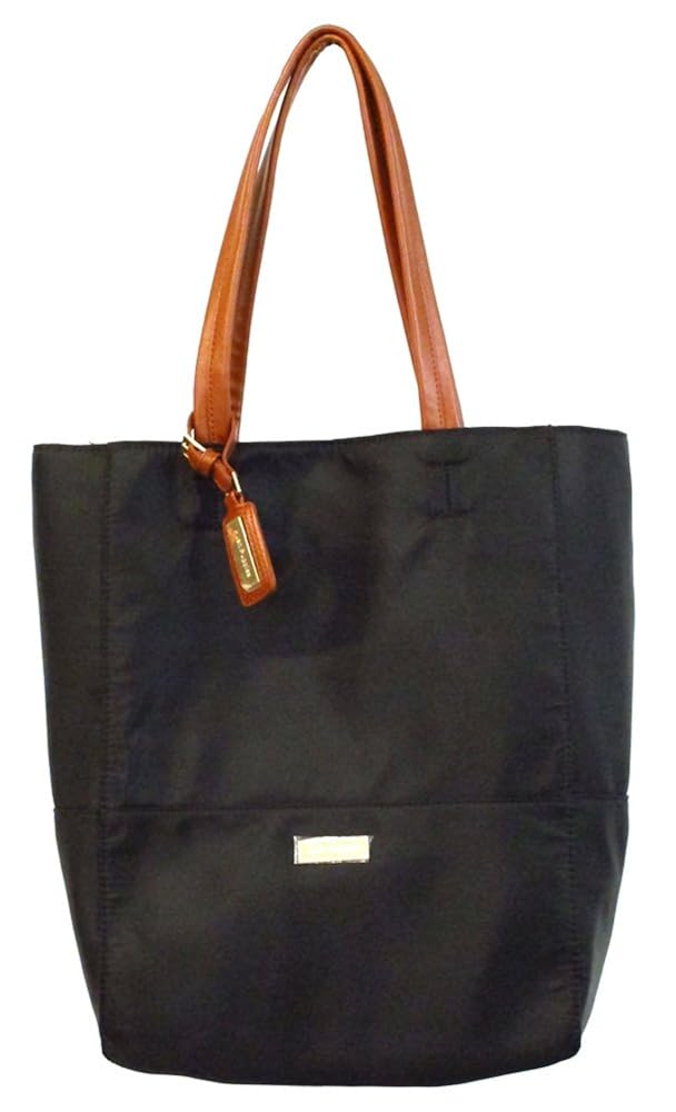 Hush Puppies Nylon Tote (BlackTan) Travel Totes