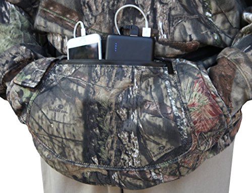 Heat Factory Battery Powered Hand Muff, Mossy Oak