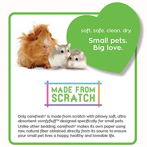 carefresh 99 DustFree Confetti Natural Paper Small Pet Bedding with