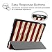 Fintie iPad Mini 3 / 2 / 1 Case - Slim Lightweight Smart-shell Stand Cover with Premium Leather Back Protector for Apple iPad Mini 1 / Mini 2 / Mini 3 (Auto Wake / Sleep), US Flag