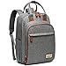 Diaper Bag Backpack, FIVEMAX Multifunction Travel Back Pack Maternity Baby Nappy Changing Bags, Large Capacity Waterproof & Dustproof, Gray