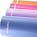 TOPOKO 25 OZ Hydro Double Wall Flask Stainless Steel Water Bottle, Standard Mouth Straw Lid with Handle, Vacuum Insulated, Sweat Proof, Leak Proof Thermos Flask-Bright Orange