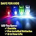 PartySticks Light Up Rings LED Finger Lights - 100pk Bulk Glow Party Favors for Kids, Flashing Glow Rings, Wearable Glow Jewelry and Glow in the Dark Party Supplies for Boys and Girls