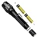 Wishdeal High Lumens Led Flashlight 18650 T6 Torch Water Resistant Tactical Flashlight Camping Light with 18650 Battery and Charger US Stock