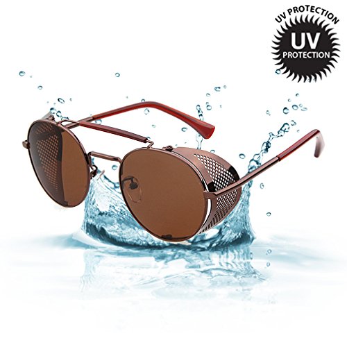 Lomol retro steampunk rock metal frame personality uv p…