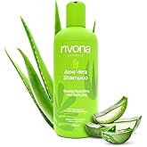 RIVONA NATURALS 99% Pure Aloe Vera hydrating Shampoo with Neem for Damaged, Dry and Frizzy Hair - Organic, Natural, Vegan, Sulfate, Alcohol and Paraben Free Shampoo