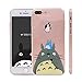 iPhone 7 Plus Case, MC Fashion Ultra Thin Embossed Printing Cute Totoro Pattern Clear Transparent TPU Rubber Flexible Slim Skin Soft Case for Apple iPhone 7 Plus (2016) (Totoro)