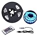 USB LED Strip Lights 6.56ft/2M 5050 IP65 Waterproof RGB TV Backlight Kit Table Multi-Color LED Tape with Remote Controller for TV/PC/Laptop Background Lighting