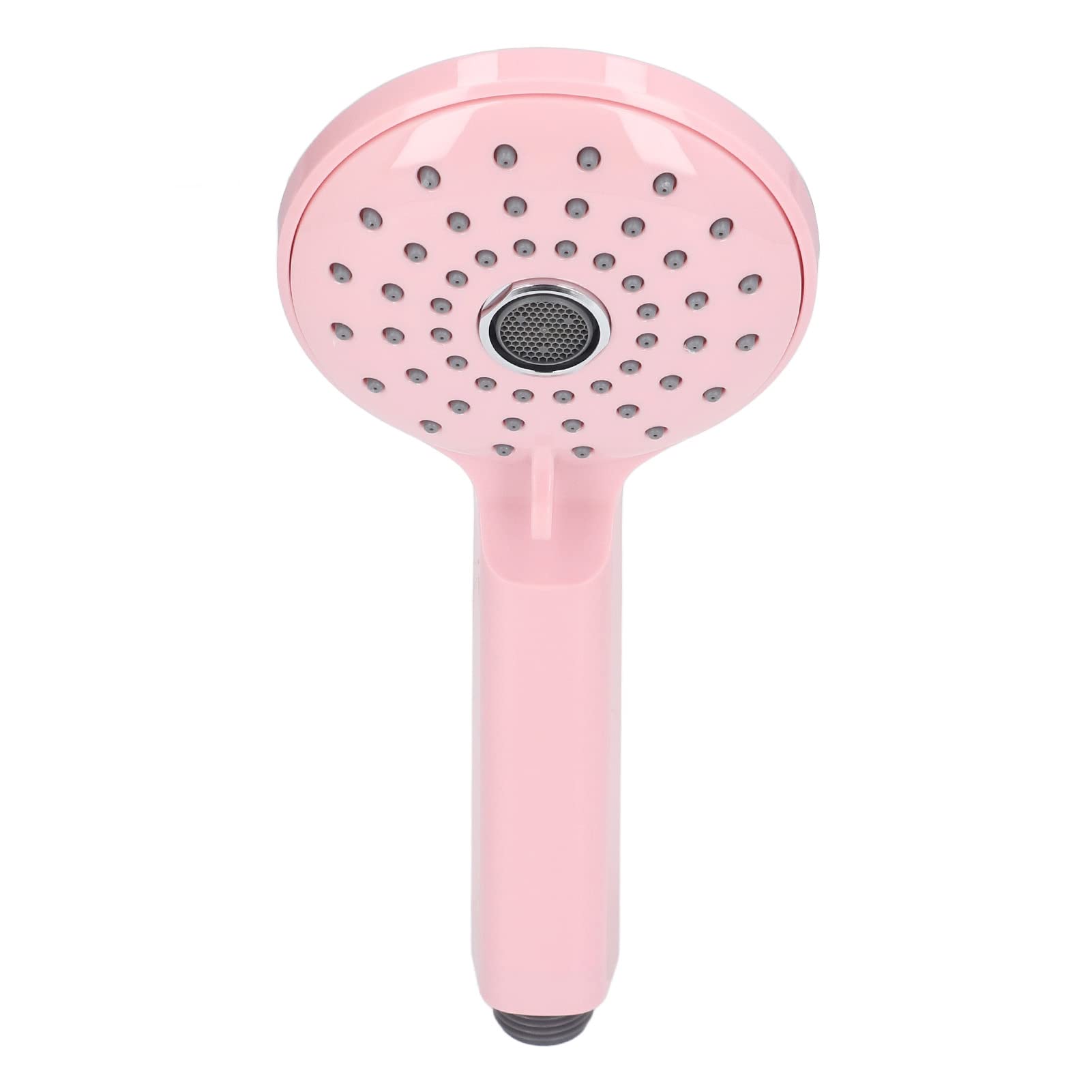 JUMZ Pressurized Shower Head, Pink, 2 Modes, Rust Resistant, Easy to Clean, High Efficiency