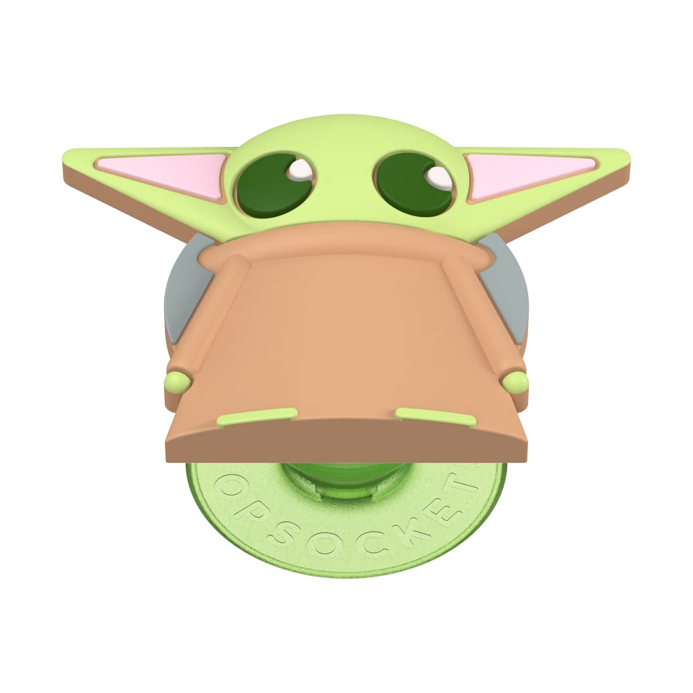 PopSockets: PopGrip - Expanding Stand and Grip with a Swappable Top for Smartphones and Tablets - PopOut Grogu