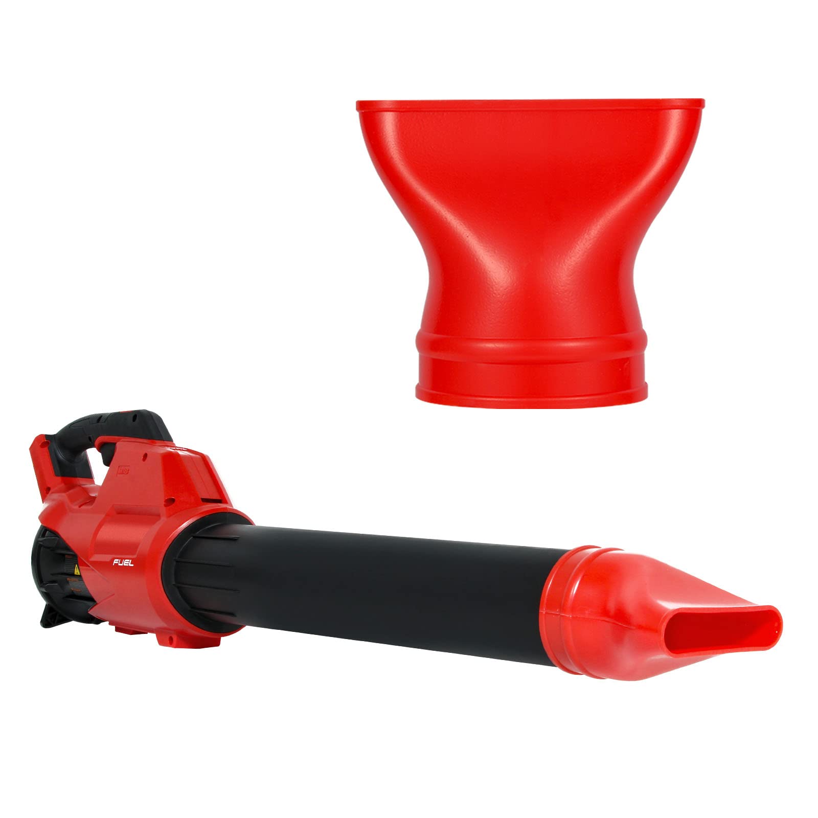 Photo 1 of 2724-21 Flat Nozzle for Milwaukee M18 Fuel Leaf Blower, for Milwaukee M18 2724-20 & 2724-21?RED?