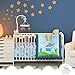 Luxurious Elephant Baby Crib Bedding Sets for Boys by Cocoon - Let Your Little One Sleep Like an Angel - Organic Cotton 3-Piece Nursery Set Including Fitted Sheet, Comforter & Crib Skirt (Set of 3)