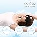 KAMOSSA Sleep Mask, Contoured Sleeping Eye Mask, Free Earplugs & Carry Bag (Black)