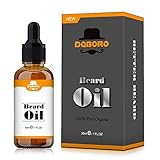 Men’s Beard Oil by HEMAN, Mustache & Beard Growth Oil,100% Natural & Organic, Conditioner & Softener for Men,30ml