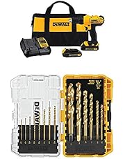 DEWALT MAX 20V DCD771C2 Cordless Dewalt Compact Drill Lithium-Ion Driver 1/2 inch