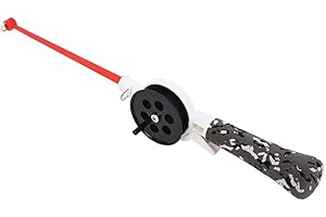 Ice Fishing Rod,34cm Durable Portable Integrated Outdoor Children Winter Ice Fishing Rod with Reel Accessories