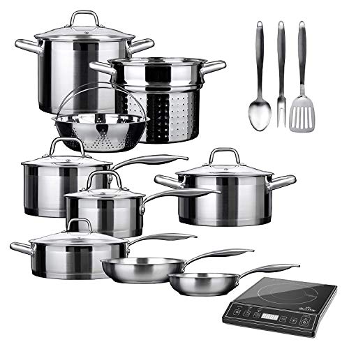Duxtop-Bundle-9100MC-1800W-Portable-Induction-Cooktop-Induction-Burner-with-17PC-Professional-Stainless-Steel-Induction-Cookware-Set-Impact-bonded-Technology