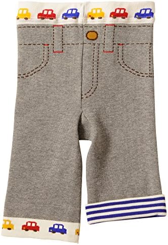 Baby Boy Casual Pants Kid Toddler Cotton Organic Soft Yellow Pants Infant Sport Jogger 12 Mos(80cm) Gray Mikihouse Hot Biscuits