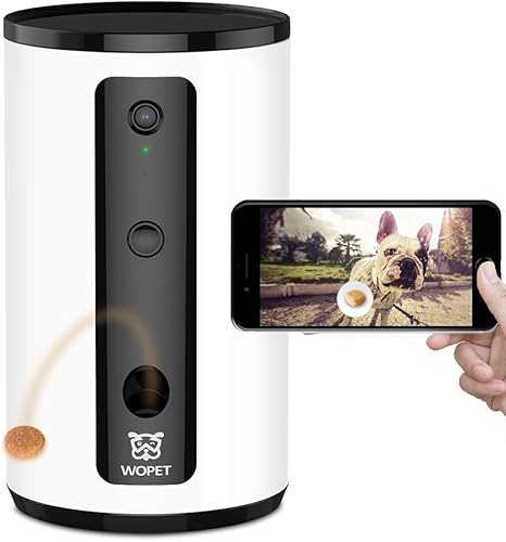 dog cam treat dispenser