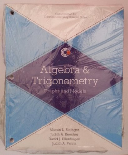 Algebra And Trigonometry (Custom) (Ll)