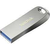 SanDisk 32GB Ultra Luxe USB 3.1 Gen 1 Flash Drive - SDCZ74-032G-G46, Black