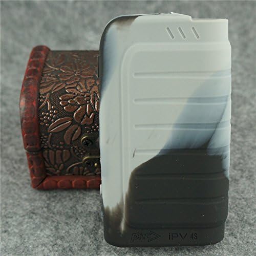 Case for IPV 4 &amp; IPV 4S Silicone Cover Skin Sleeve with IPV 4S Logo Pioneer 4 You (Grey &amp; Black)