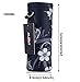 AUPET White Black 1L Water Bottle Insulated Neoprene Cover Storage Bag/Carrier Holder + Shoulder Strap 1