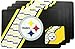 Duck House Sports Pittsburgh Steelers PLACEMAT and Coaster Set