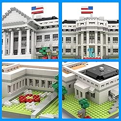 SEMKY Micro Mini Blocks White House U.S. Capital